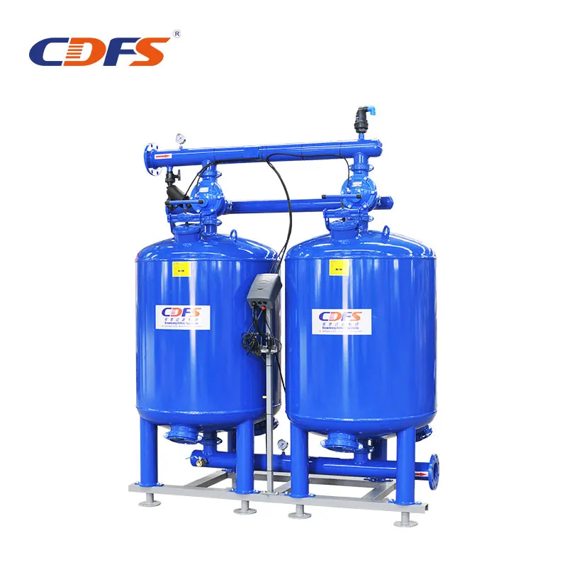 Deep Bed Sand Media Filter for Water Filtration Water Filter System Machine