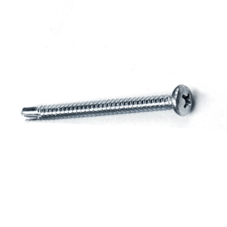 Factory buy bulk  screws zinc galvanized pan head self tapping /drilling screw for wood metal