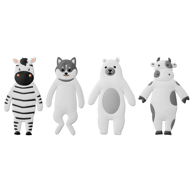 New hot animal fridge magnets for High-strength magnetic suction cute shape free bending various styles