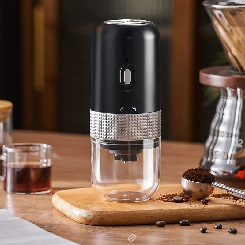 Travel Car Coffee Kit Household Grinder Machine Pepper Mill Grinds Coffee Bean Grain Automatic Electric Coffee Grinder