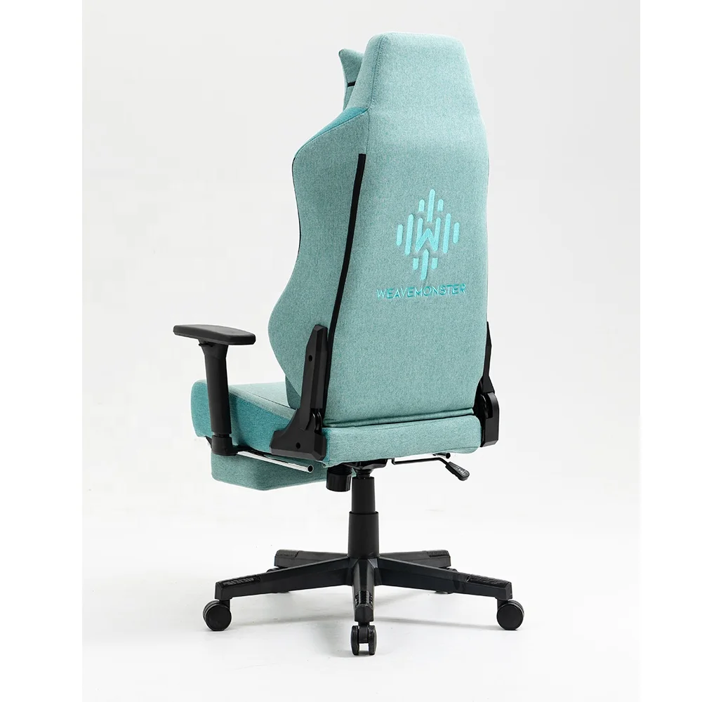 Philippines popular china supplier racing gaming chair fabric game chairs Height Adjustable Rocking Mechanism apply home