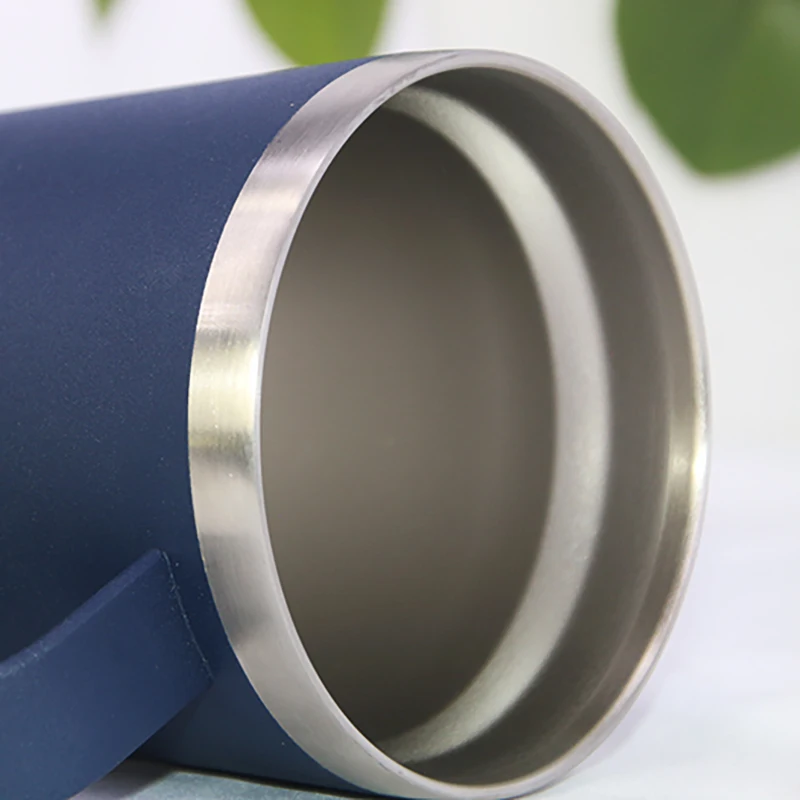 wholesale custom sublimation thermal thermos insulated stainless steel double wall mug with handle