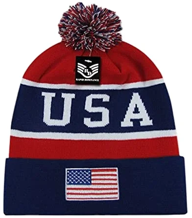 Alibaba hot sale newest winter beanie hat with pom pom wholesale custom unisex winter knitted hat logo jacquard beanies