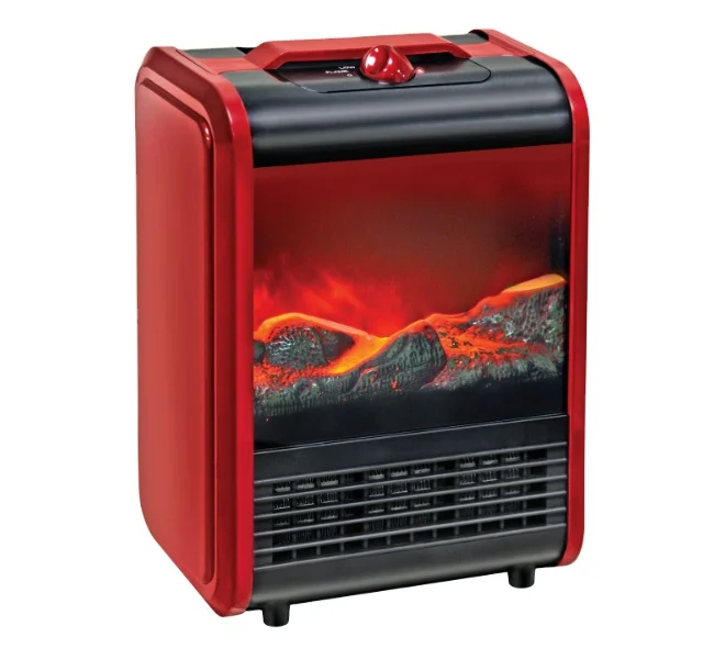 OEM MINI Portable cheap E3 electric fireplace HEATER with LED flame effect&Safety thermal cut-off device