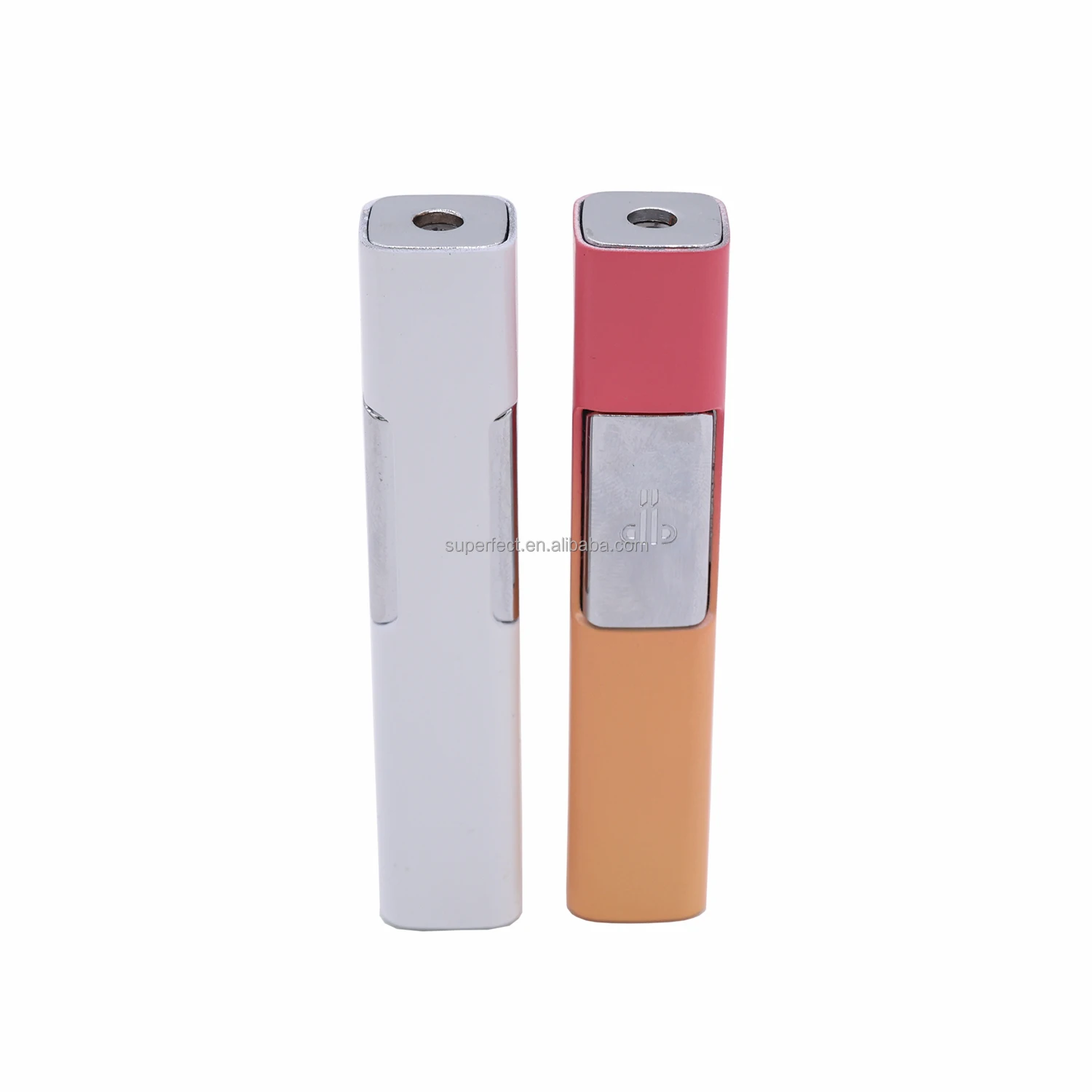 Refillable Mini Lighter Adjustable Stock and Custom Logo Windproof Jet Flame Pen Gas Lighter Cigarette
