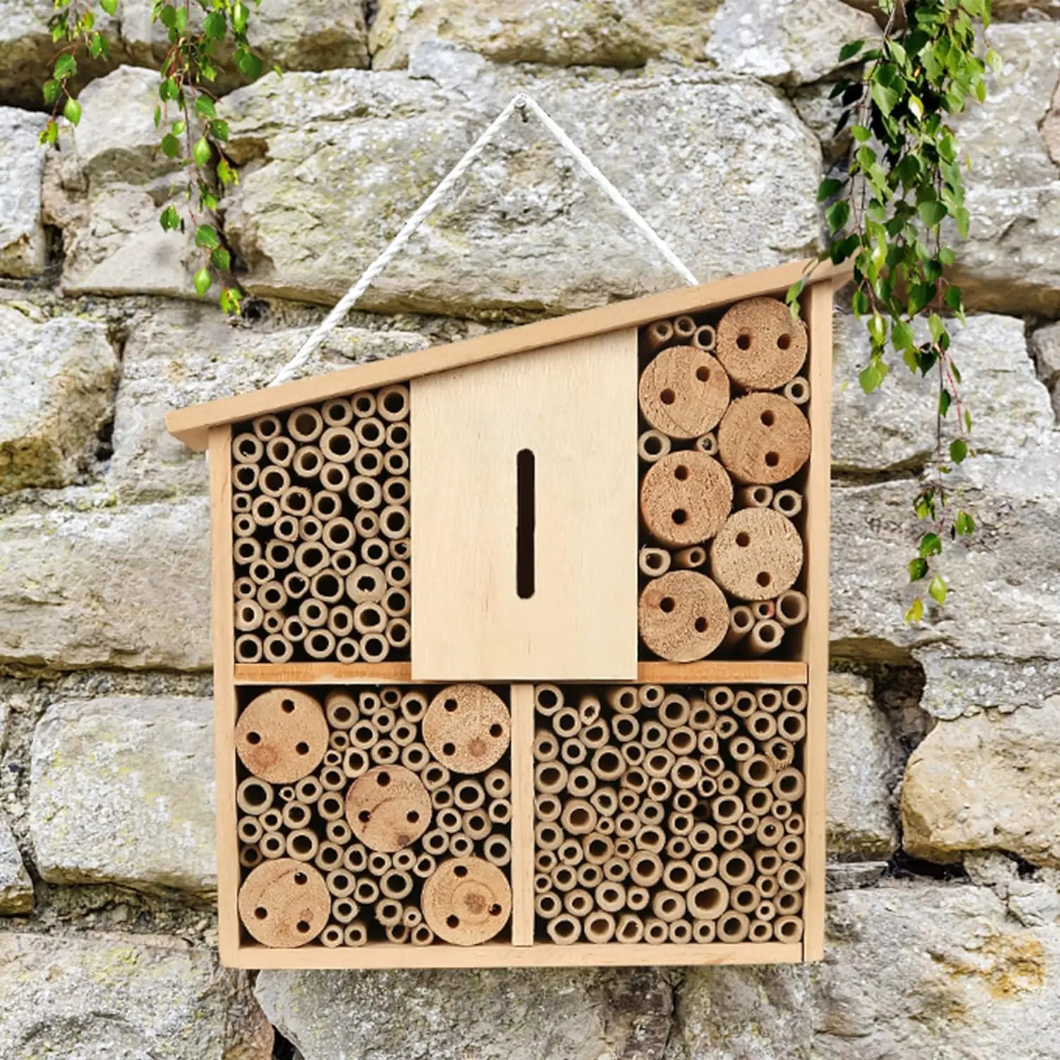 carpenter bee trap cell drawer organizations wooden bee house handmade flow bee hive insect hotel beekeeping box equipment