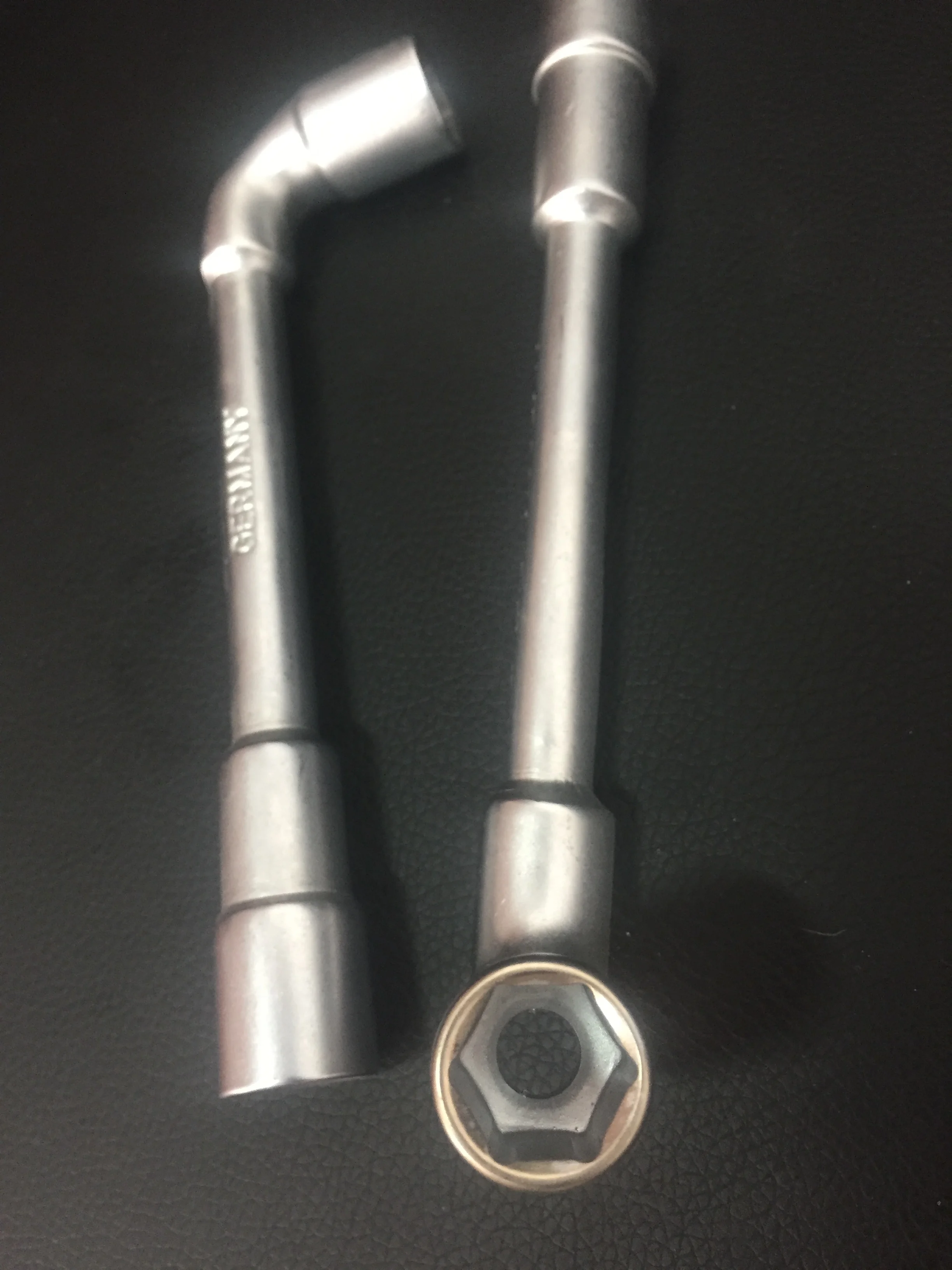 Quality Hand Hexagon Socket Wrench - L type Open end socket wrench OEM size from 8mm-24mm