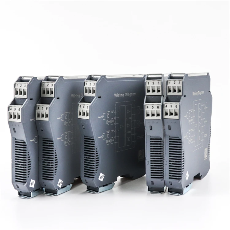 4-20mA din rail mounting signal convertor RTD pt100 thermocouple signal isolator
