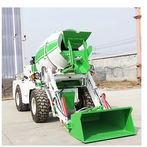 Self Loading Concrete Mixer Mini Tractor Concrete Mixer
