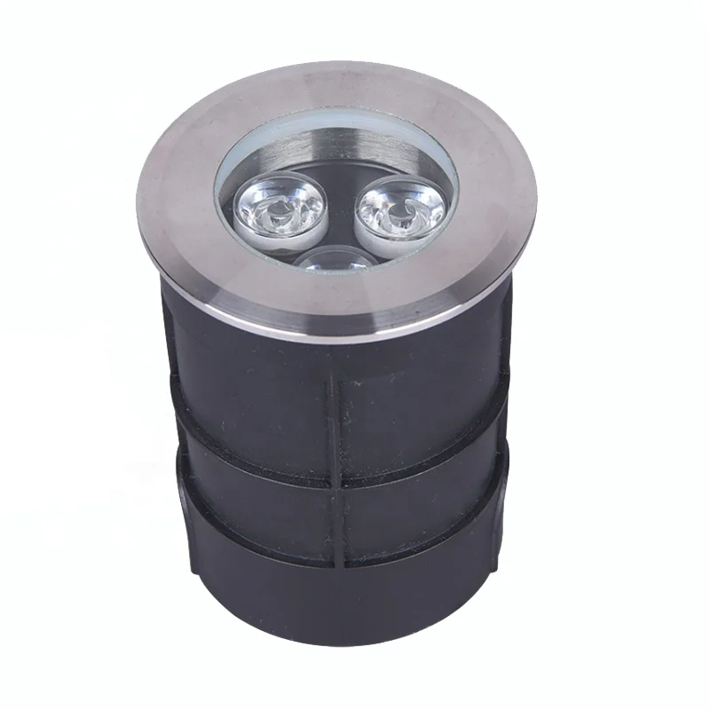 
Stainless Steel Outdoor Plaza Area 1W Park Underground Lamp 1W LED Light Buried LED Underwater Light 42mm 