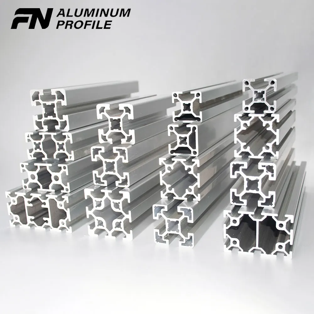 China Factory Aluminum Extrusion Profile Extrusion Aluminum Brackets Wholesale T Slot Aluminum Profile