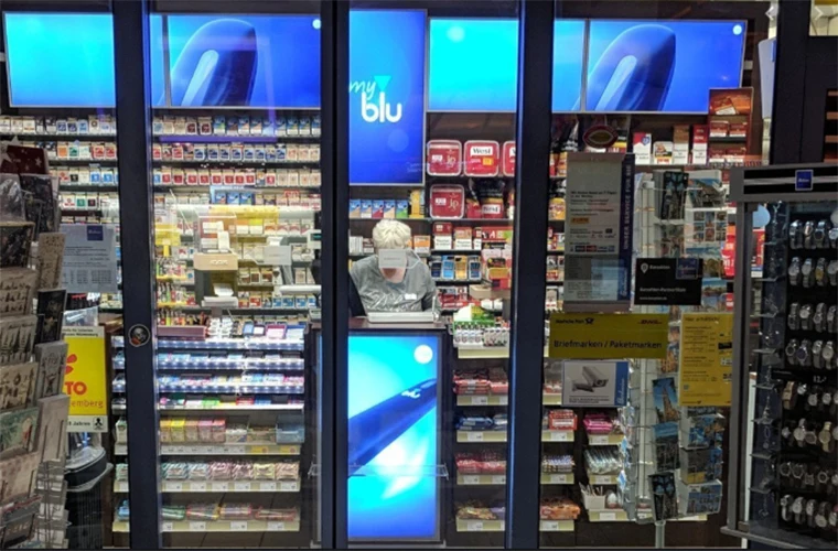 TMJ-2147 China High Quality Modern Convenience Store Show Set Ladys Display Shelf Rack Stand