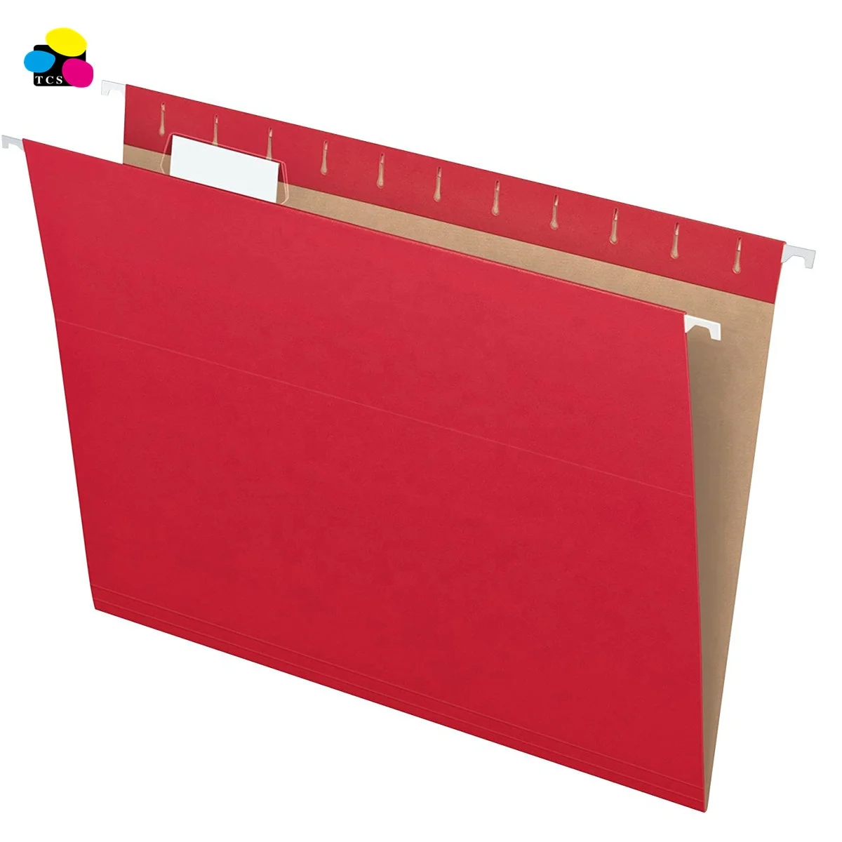 
school supplies sales 25/BX 1/5 Cut Letter Size Recycled Yellow Color Kraft paper interiors Hanging Folders 