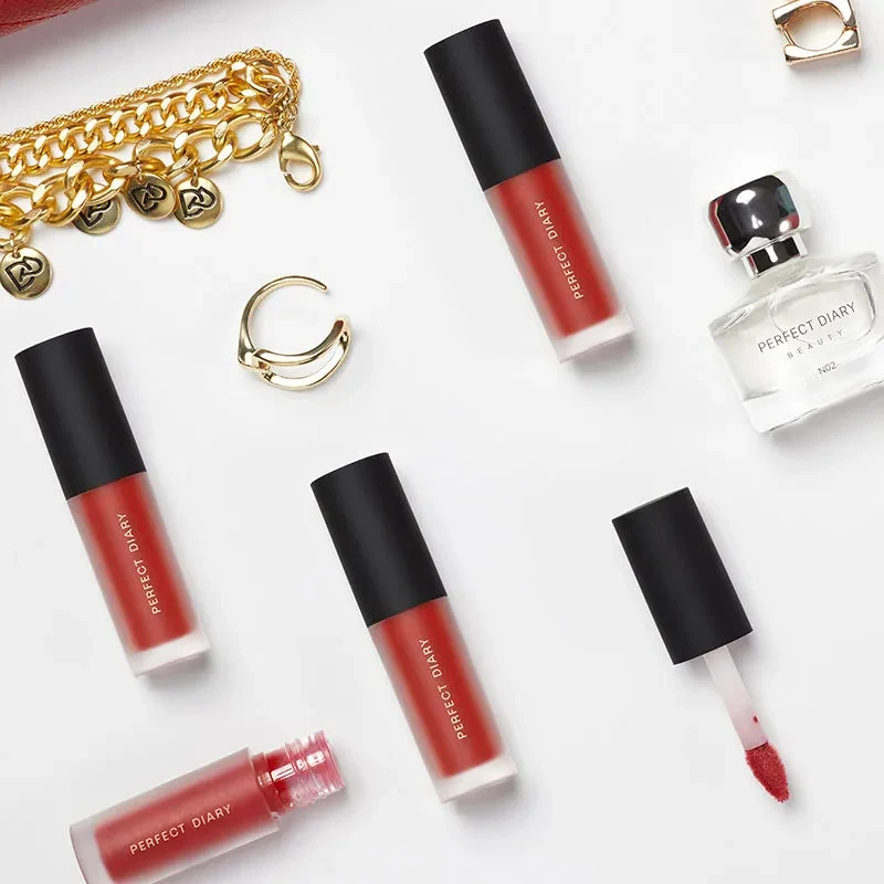 Liptint Cute  Liner Lipstick Set Box Drawer Without Brand Name Hing Fang 6-piece Matte Multicolour 12 Lipstick Set