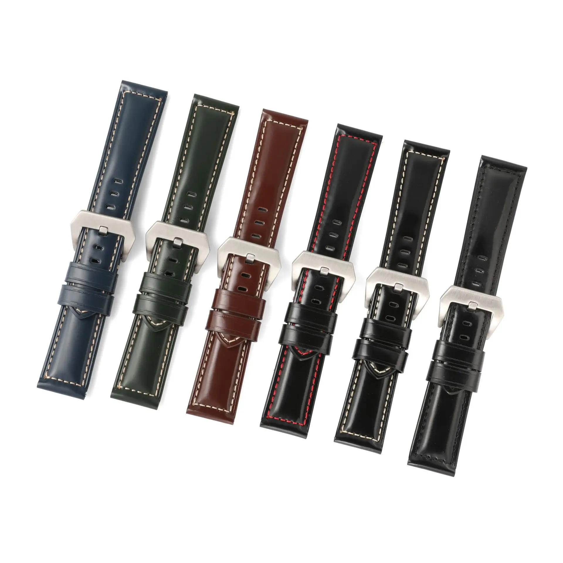 Good Quality Genuine Leather Watch Bands 20mm 22mm 24mm 26mm Cow Leather Watch Strap Watch Bands
