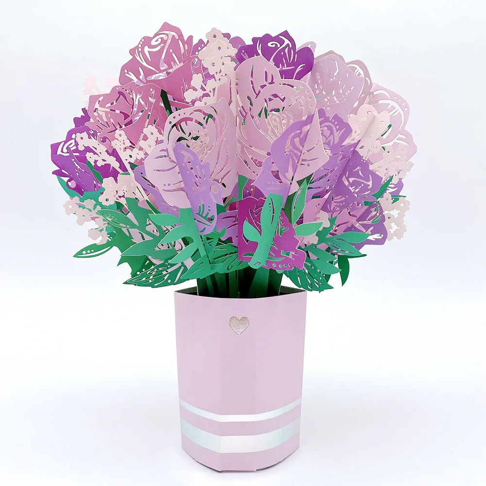 3D Greeting Cards Christmas Cards Pop Up Holiday Postcards  Anniversaries Card for  Valentines Friend Kids Appreciation Gifts