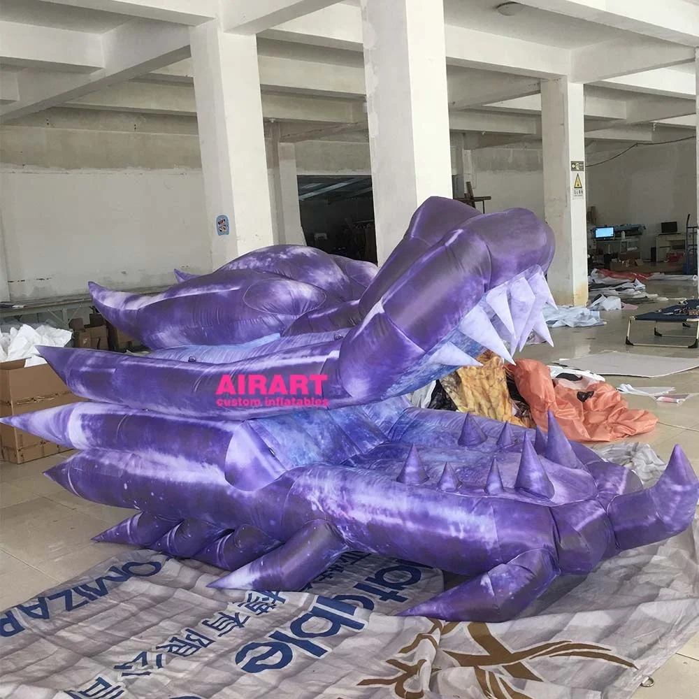 Highly Realistic Inflatable Dragon Model Chinese Dragon Head