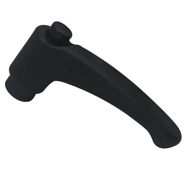 Female Black Nylon Clamping Lever brass insert Adjustable handle