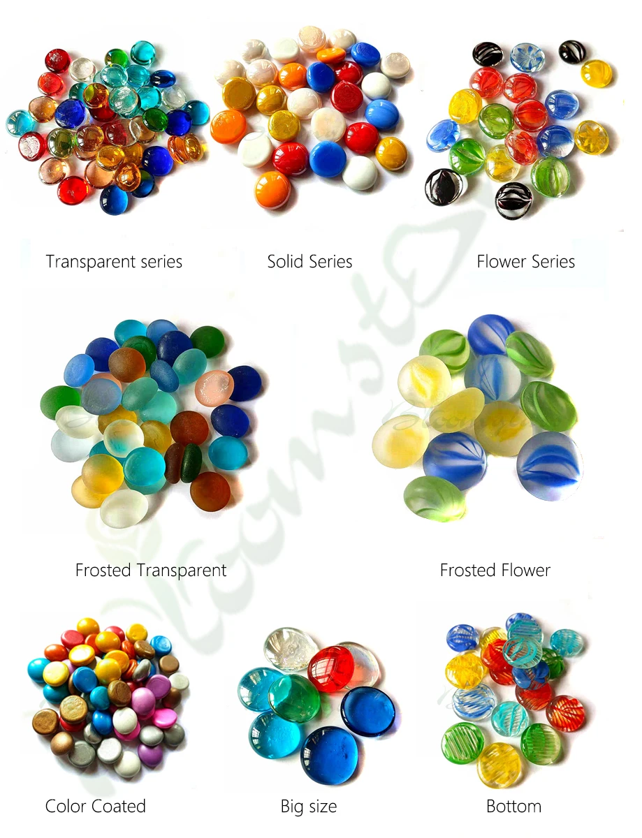 glass pebbles color 