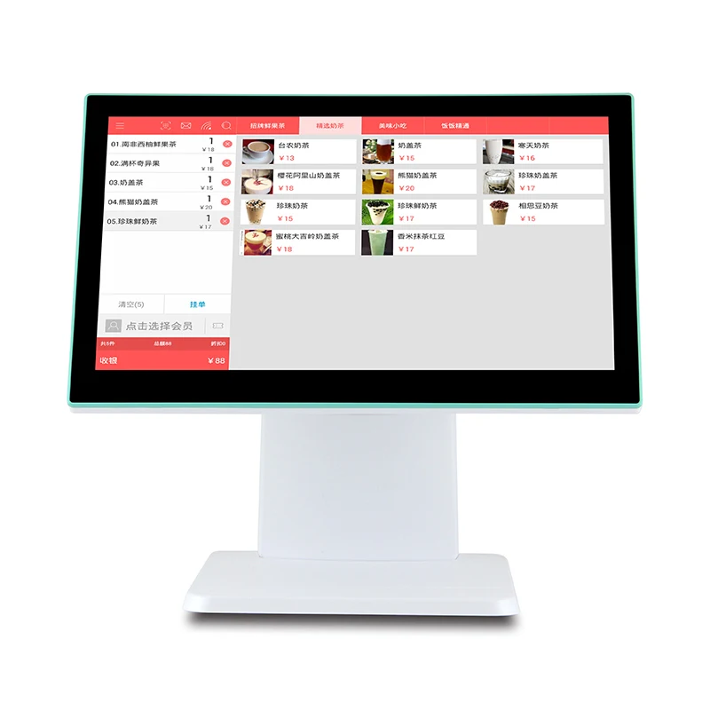 Restaurant Retail Billing Printer Touch Windows Android Pos Cashier Machine Pos Terminal Cash Register All In One Pos Systems