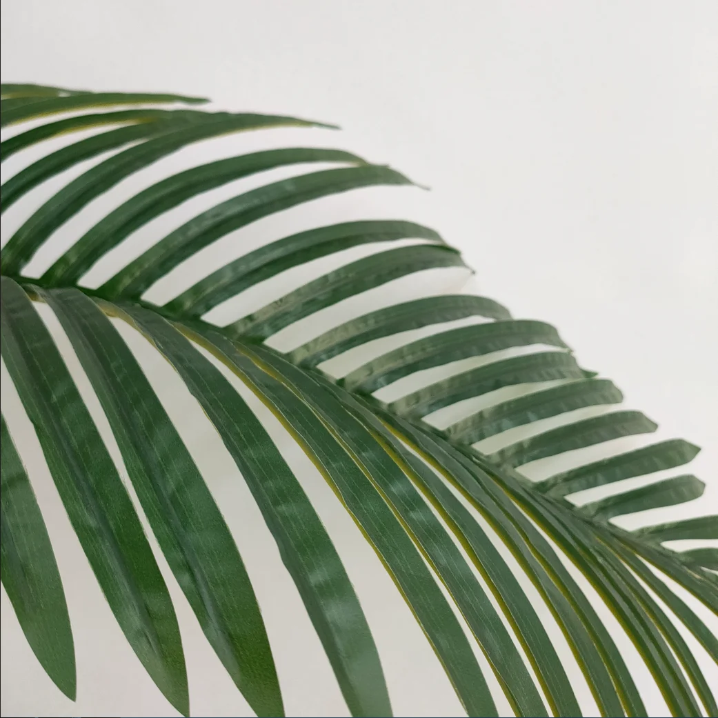 Artificial Tree Branches and Leaves Uv Proof Fakes Dried Artificial Tropical Date Palm Tree Leaves