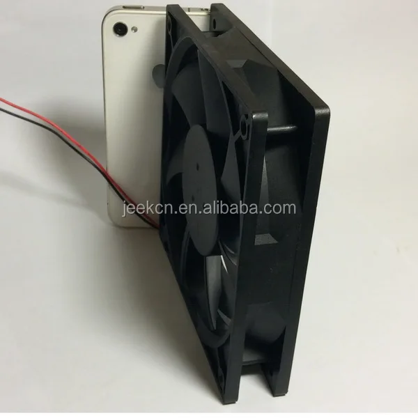 JEEK High Speed Brushless Dc Fan 120*120*25mm 12 volt dc exhaust cooling  12025 axial flow fans