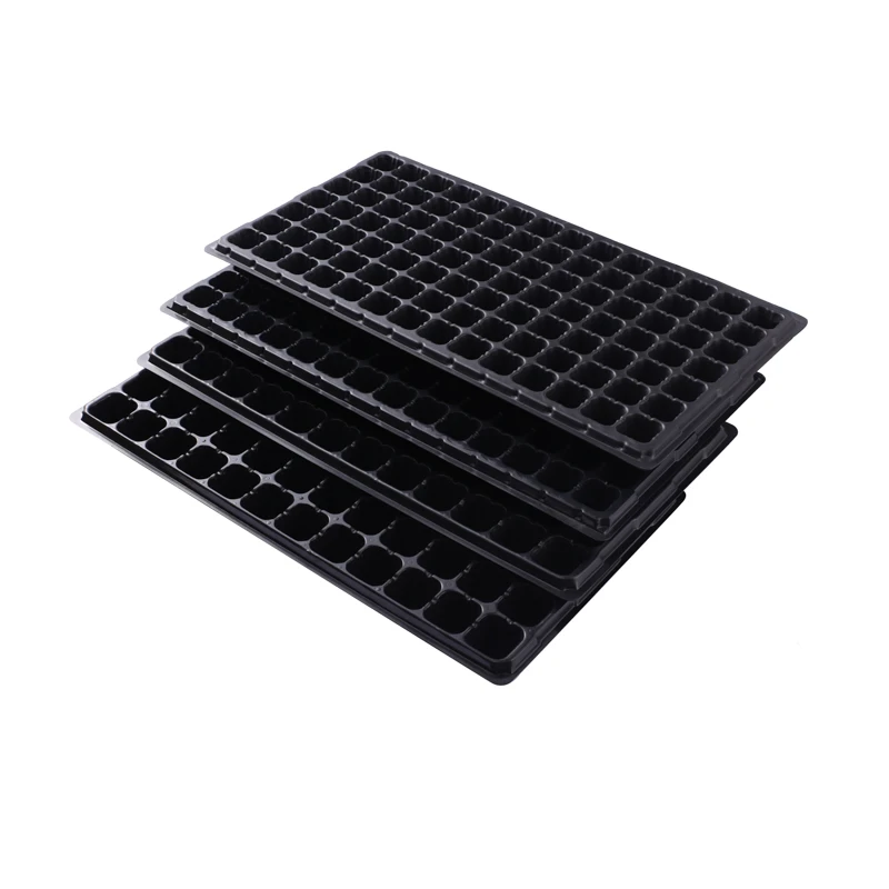 Factory direct sale trays plastic seed germination 98 cells  bulk plant seeding trays