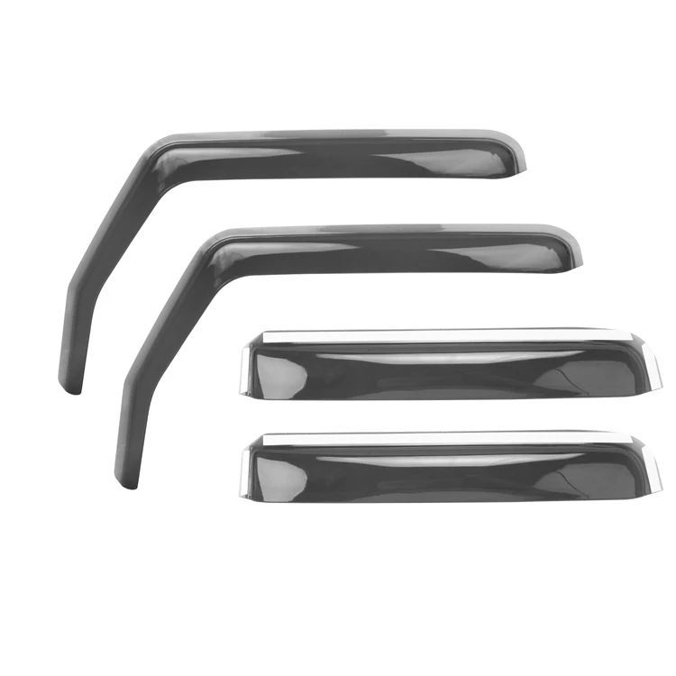 Car Accessories  Window Sun Visor Rain Shield Wind Deflector For Jeep Wrangler JK 2007-2017