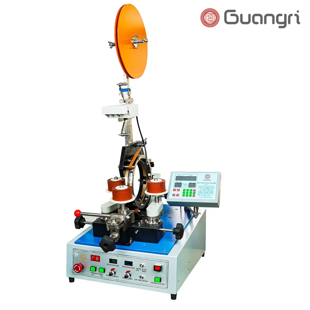 Adopt belt transmission system to ensure smooth and efficient taping process Fully automatic insulation tape wrapping machine