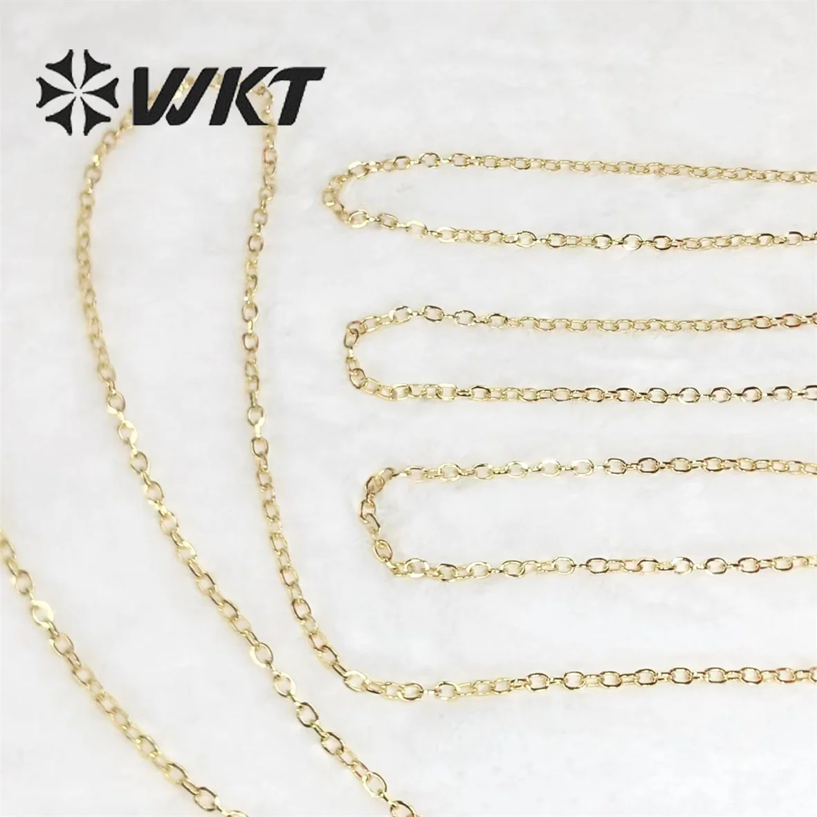 WT-BC177 WKT Новый ювелирных украшений Hand-Made цепи ожерелье или браслет Женская мода Большой звено свободного фасона с