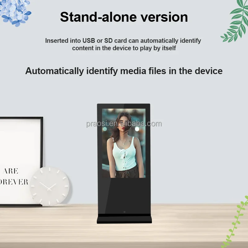 Оптовая продажа цена 10 дюймов вертикальный ЖК-монитор Full HD сенсорный экран дисплея рекламы Signage цифров