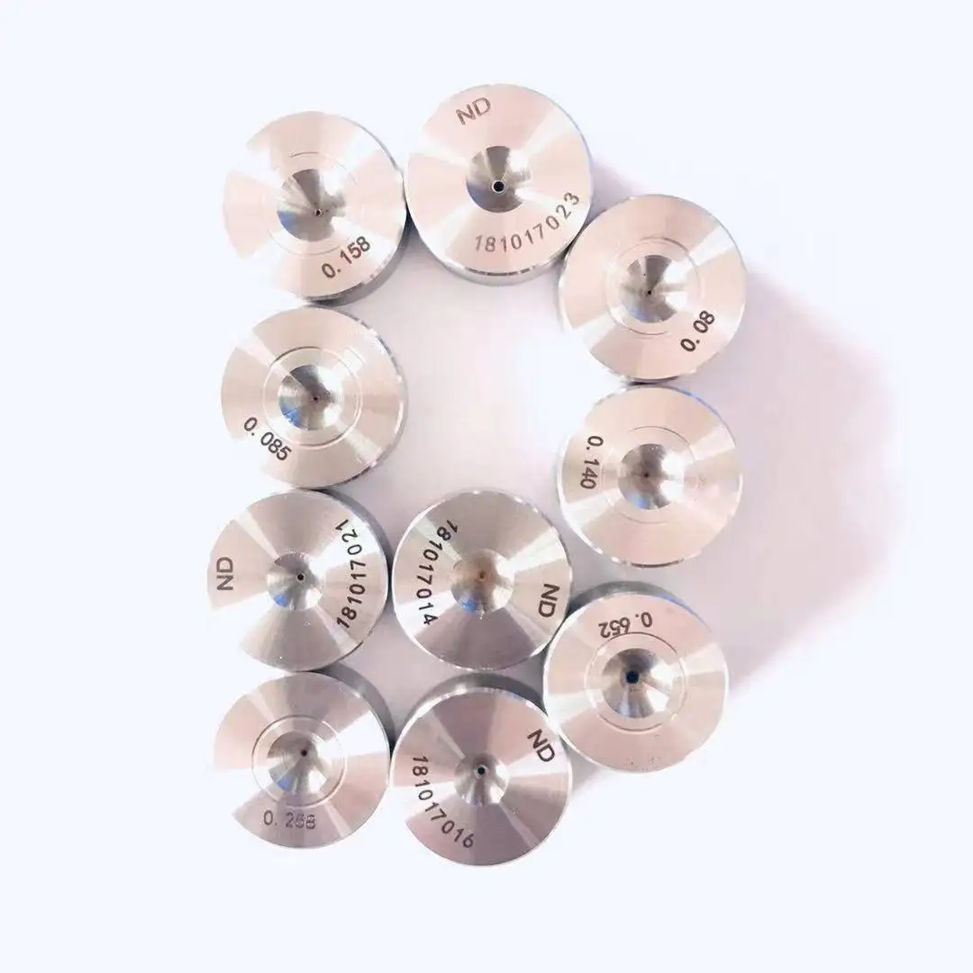 Diamond drawing die for improving drawing efficiency PCD drawing die with long service life