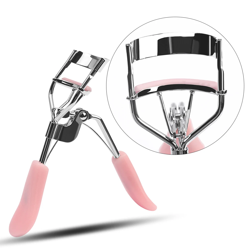 Pro Makeup Eyelash Curler Beauty Tools Lady Women Nature Style Cute Handle  Eye Lash Curler
