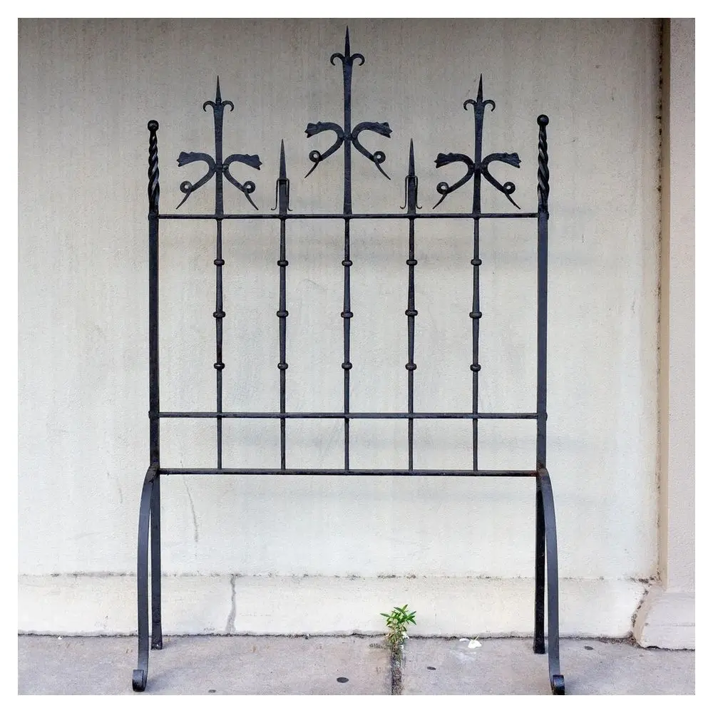 CBDMART Beautiful Wrought Iron Window Grill Simple Design Sliding Window Grill Designs for Window Grills in Houses