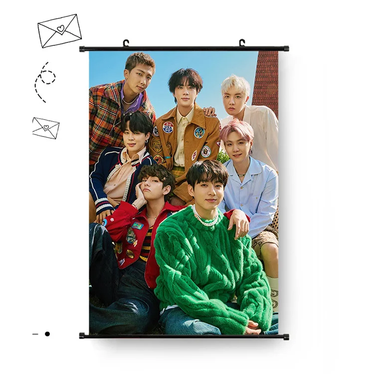 Настенная Картина на холсте постер украшение для дома Bangtan boys NAVER POST соответствует LDF подвесные