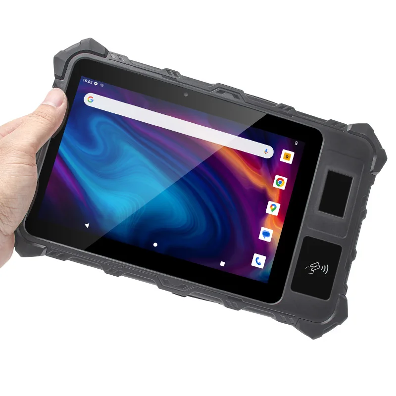 New UTAB X819 Android 4+64GB NFC Double Cameras IP65 Waterproof Smart Card Reader Rug Tablet