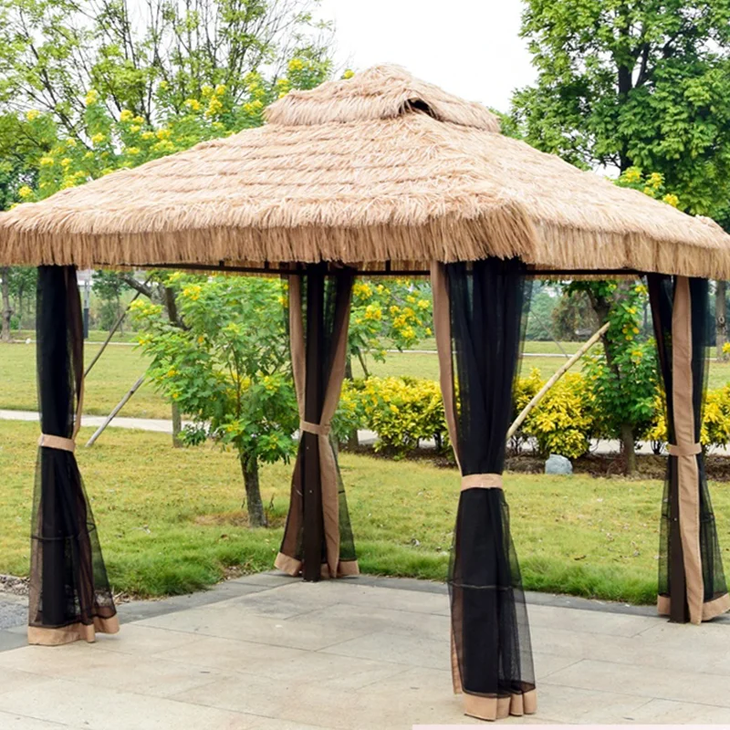 Surprise Price hanging thatch synthetic thatch roof wholesale roofing material artificial thatch roof tiles