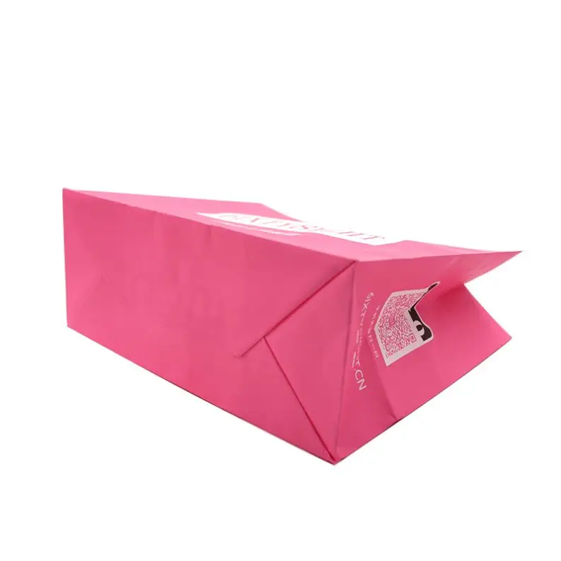Low price custom colored wedding gift paper bag