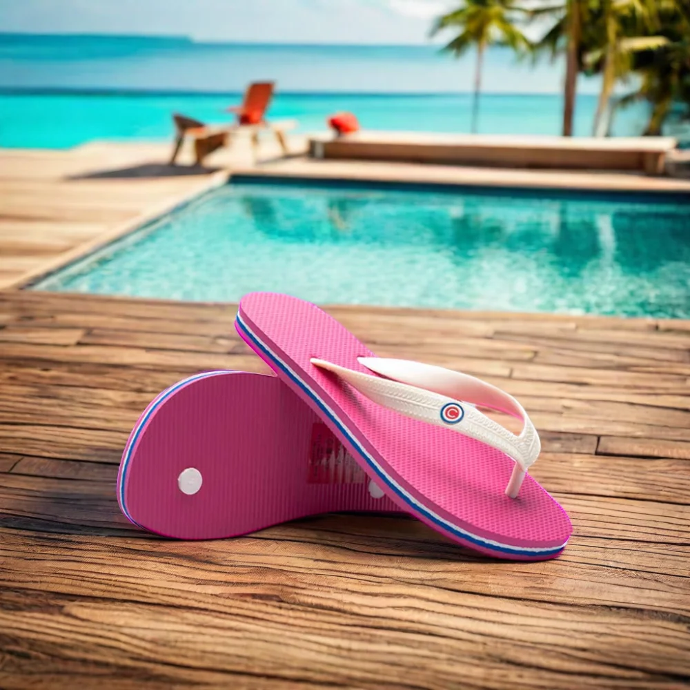 China Factory High Quality Rubber Beach Flip-Flops Women Custom Summer Platform Indoor and Outdoor Casual Flip Flops Slippers