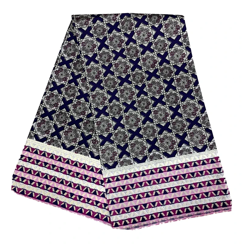 Hottest products on the market 100% Polyester Gold Powder nigeria african fabric company