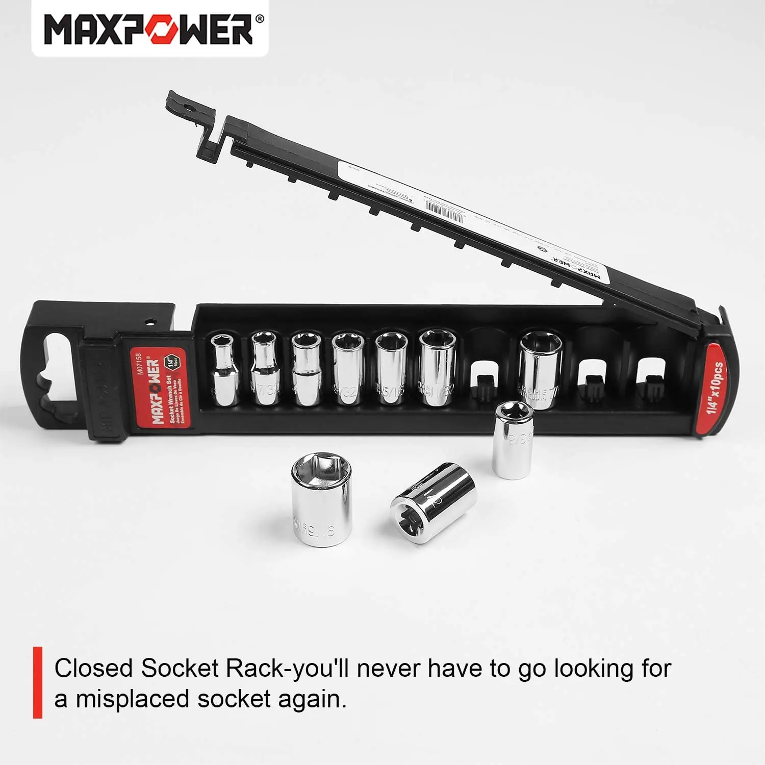  MAXPOWER 10 шт. набор гнезд dr 1/2 дюйма инструменты для