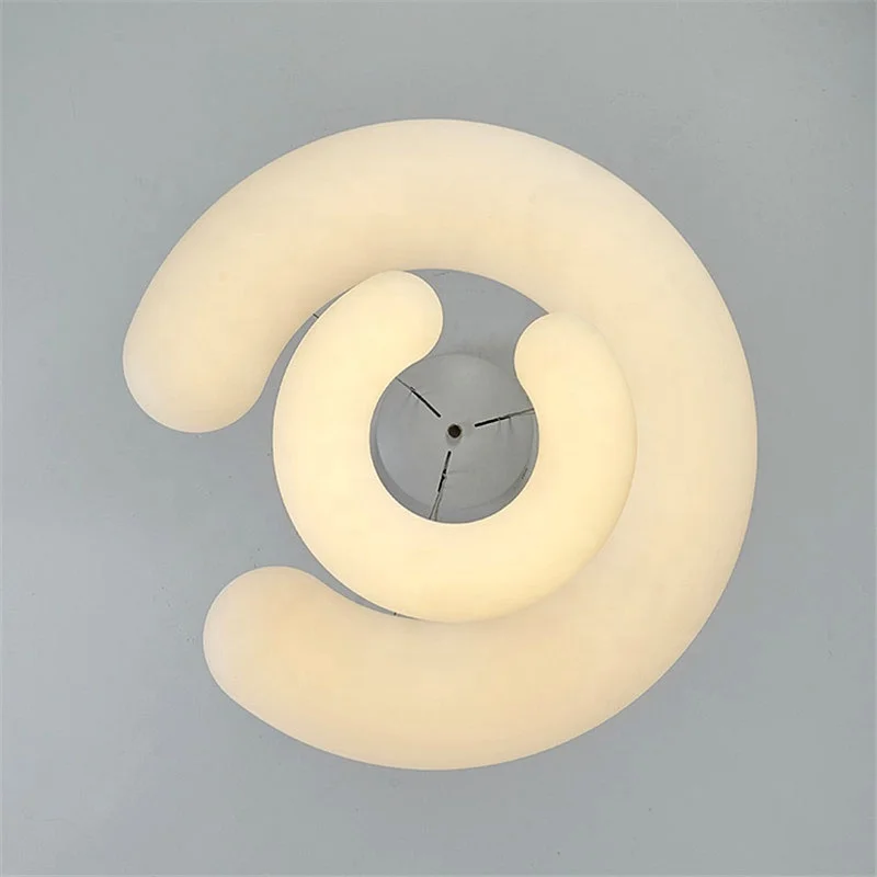 
restaurant decorative pending suspension led lamp vintage round white led pendant ceiling lights 