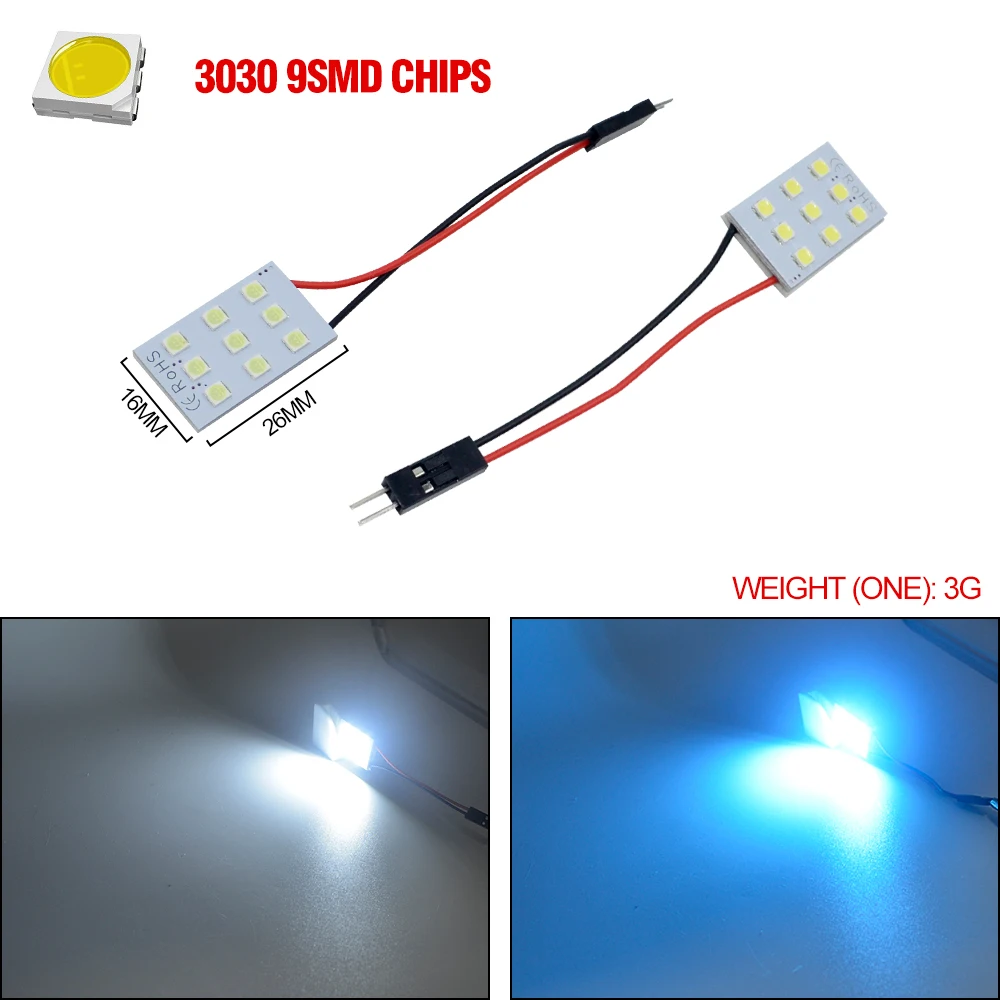 F2WORLD led canbus led Festoon Bulb C5W 6SMD 3030 Auto Interior Doom Lamp 28mm 31mm 36mm 39mm 41mm 44mm
