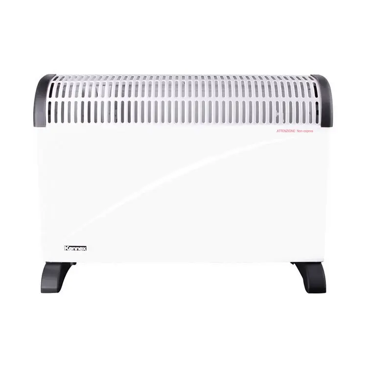 2000W Adjustable Thermostat Wall Mounted Convector Heater With 24h Timer and Turbo Fan