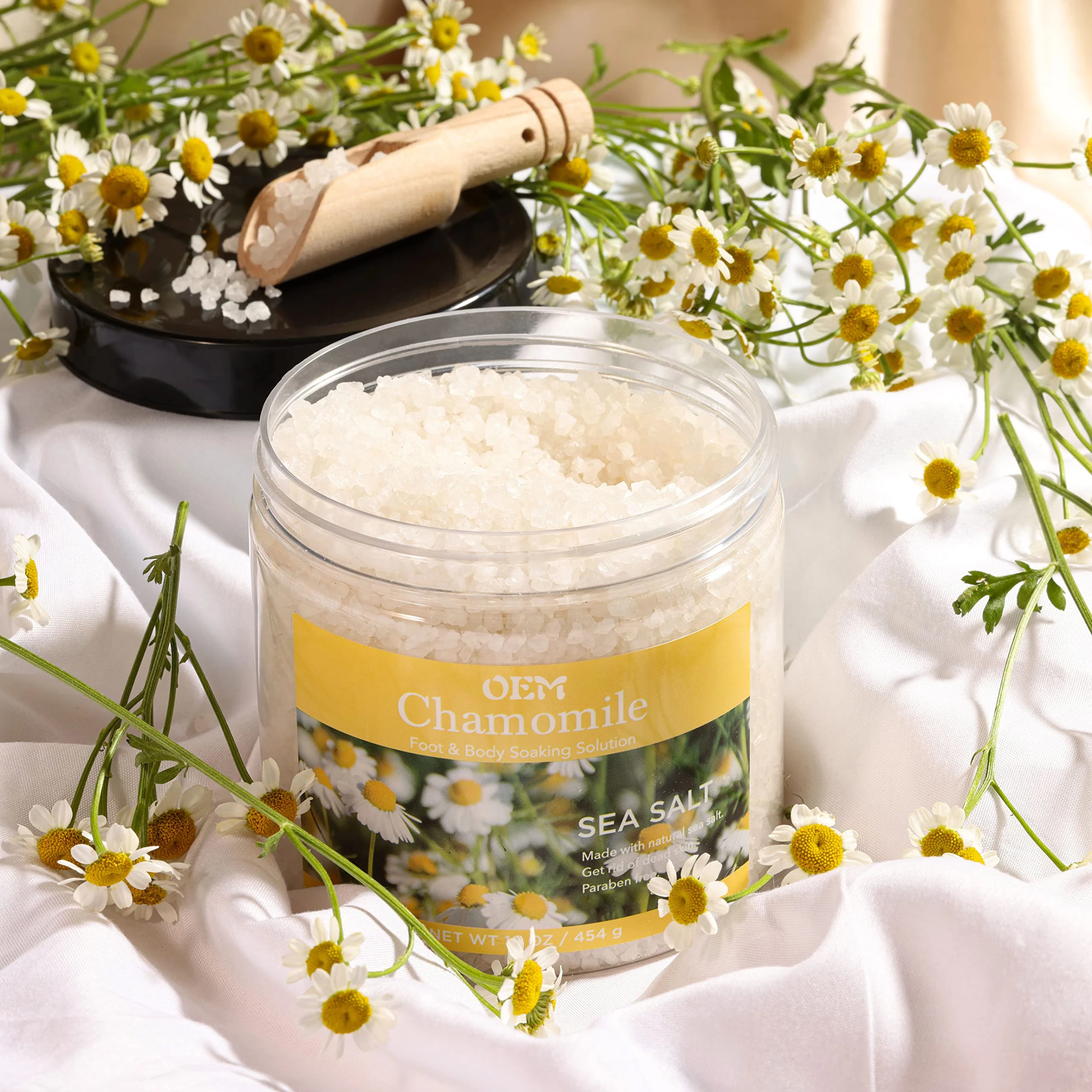 3*454 g Soothing Relieving Tension Relaxing Muscle Soak Bath Salt Sleep Formula Soaking Aid Pure Himalayan Salt Gift Set