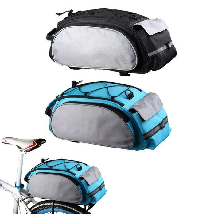 Factory Wholesale Waterproof Mountain Bicycle Bike Rear Rack Trunk Pannier Bag with Large Capacity