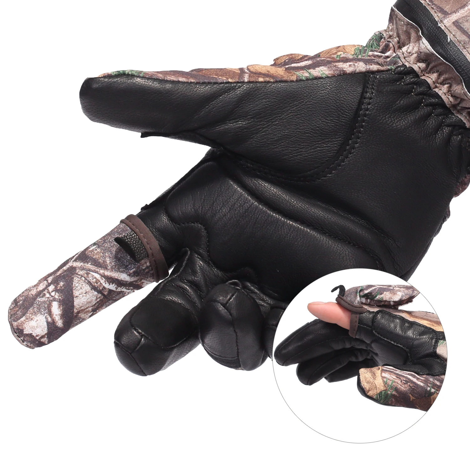 7.4V Lithium Battery Electric Rechargeable Winter Hunting Fishing Heated Gloves