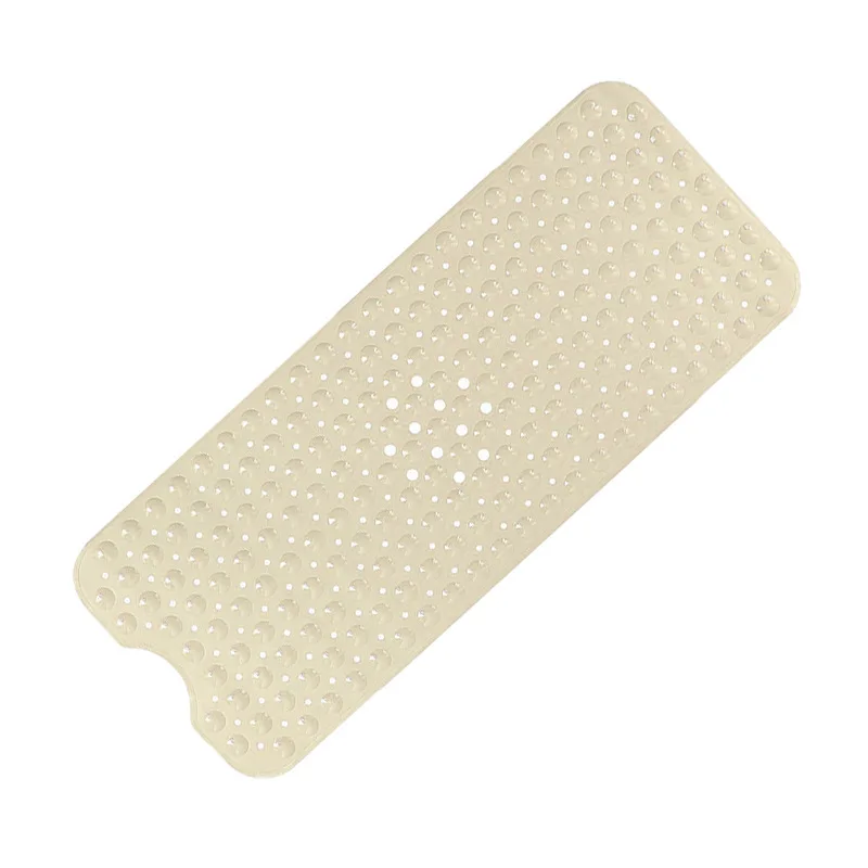 100*40cm Bath Tub Shower Mat Non-slip And Extra Large Bathtub Mat With Suction Cups Machine Washable Bathroom Mats With Drain