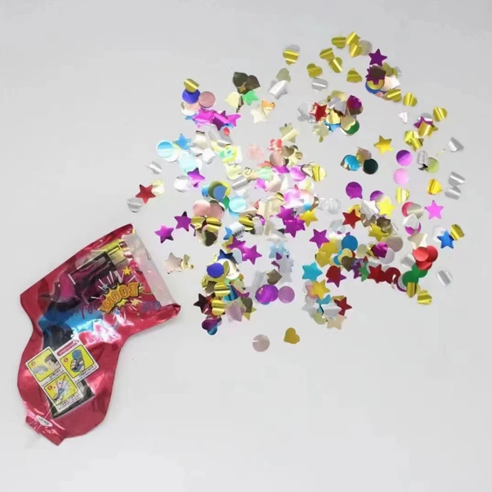 Hot Confetti globos Wedding Birthday ballon Party Confetti Pistol Foil Balloons for Kids toy
