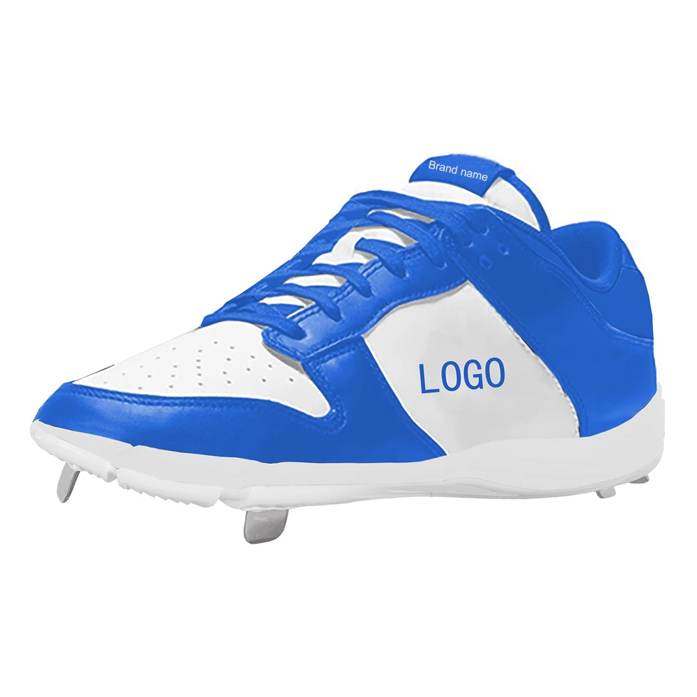 New design customized Professional men sports sneakers microfiber leather comfortable baseball shoes zapatos de beisbol